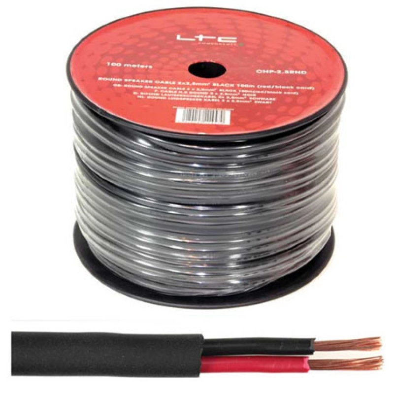 Cablu difuzor rotund LTC 2x1.5mm cauciucat CHP1.5RND 39006                                                                                                                                              