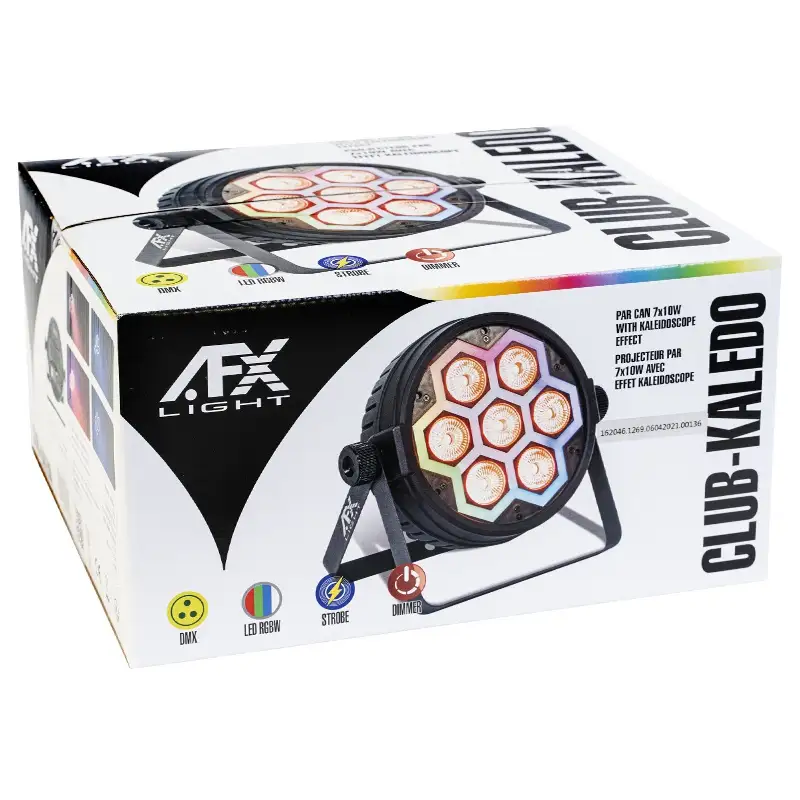 PAR RGBW 7X10W  CLUB-KALEDO
