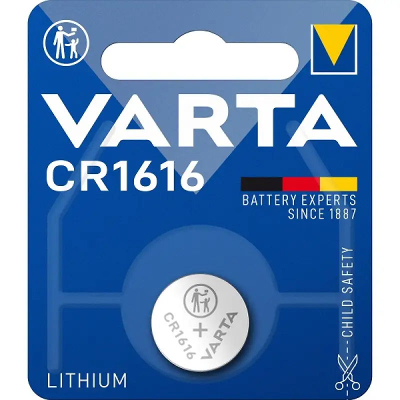 Baterie Varta CR1616  li-ion 3v 39066                                                                                                                                                                   