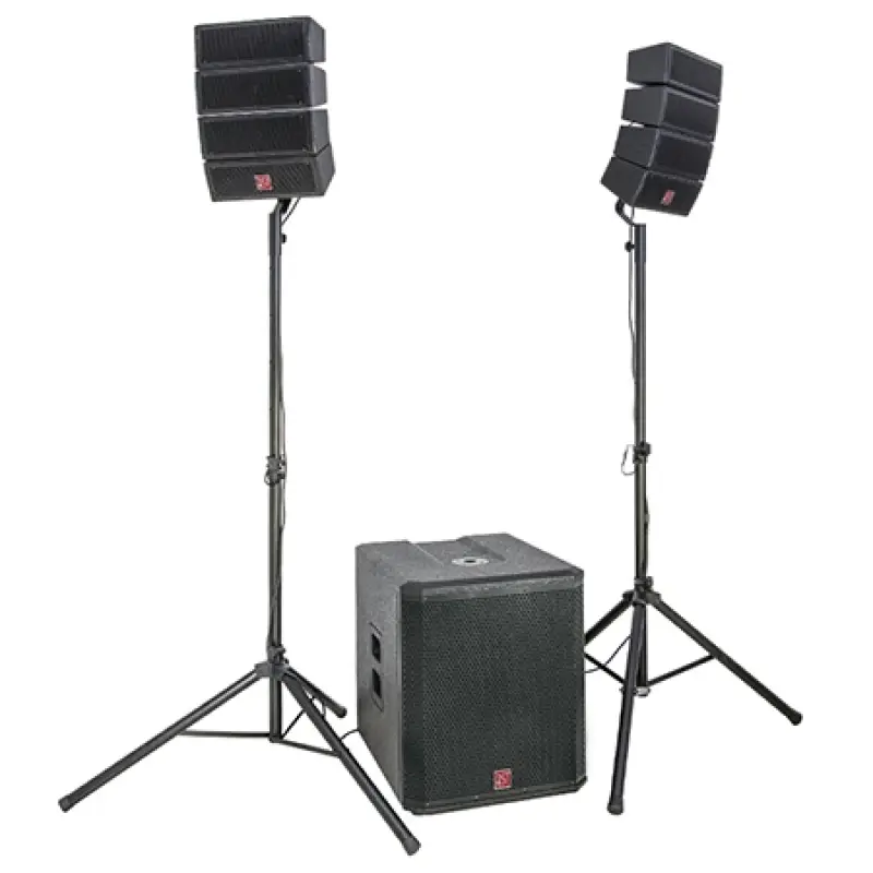 Kit subwoofer 18"/46Ccm 500W + 2 SATELITI 4"/10cm ,  200W RMS , BST HELIOS2.1