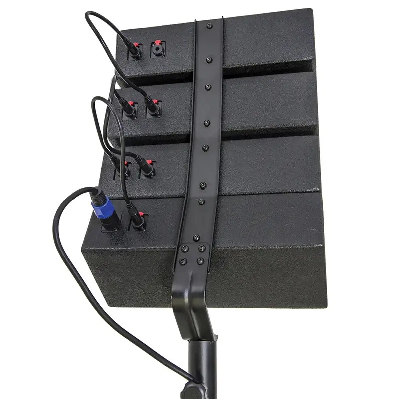 Kit subwoofer 18"/46Ccm 500W + 2 SATELITI 4"/10cm ,  200W RMS , BST HELIOS2.1