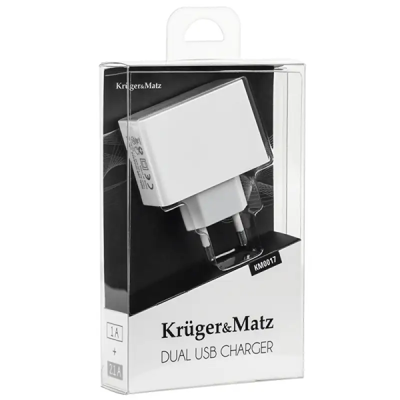 KM0017 incarcator retea usb x2  2.1a  39020                 
