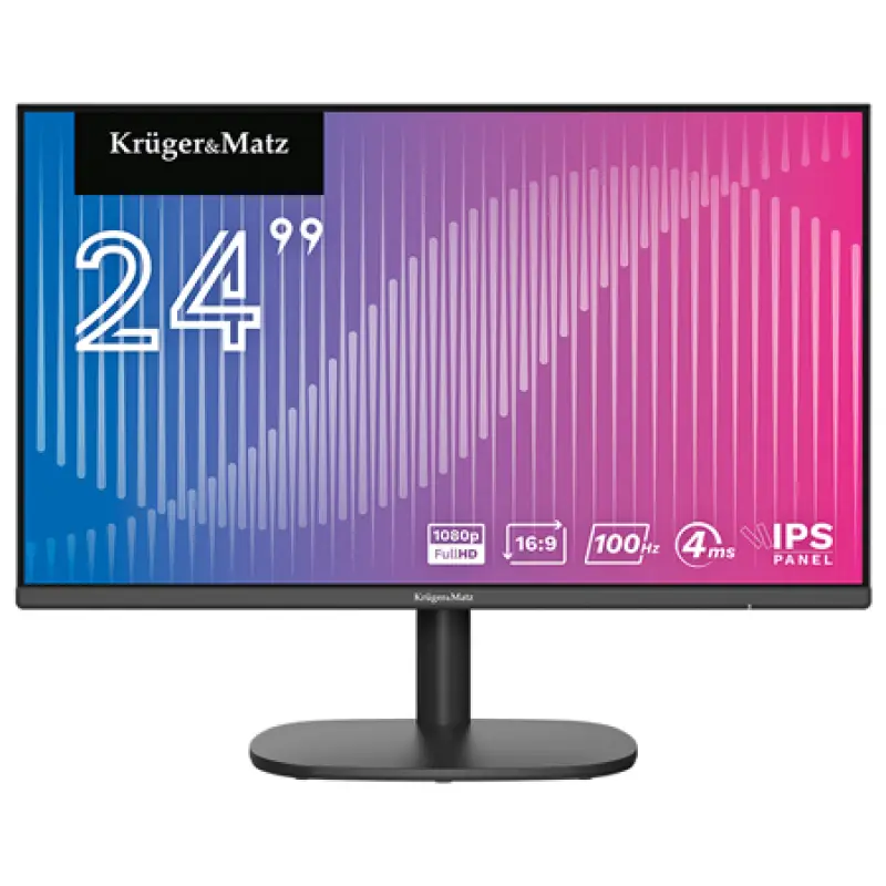 Monitor IPS E-LED 100Hz 4ms 24 inch KRUGER&MATZ KM0198-M24