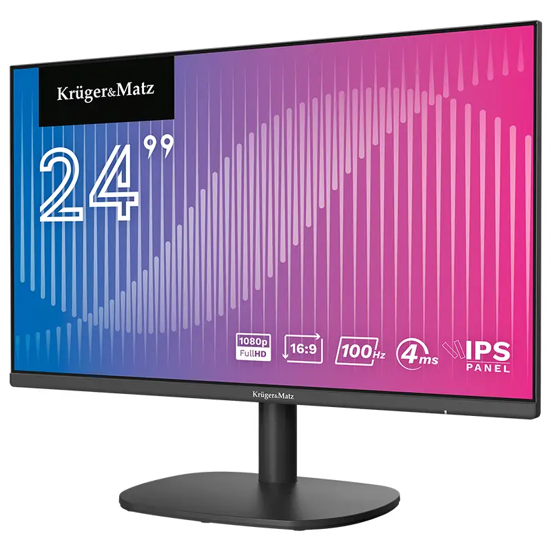 Monitor IPS E-LED 100Hz 4ms 24 inch KRUGER&MATZ KM0198-M24