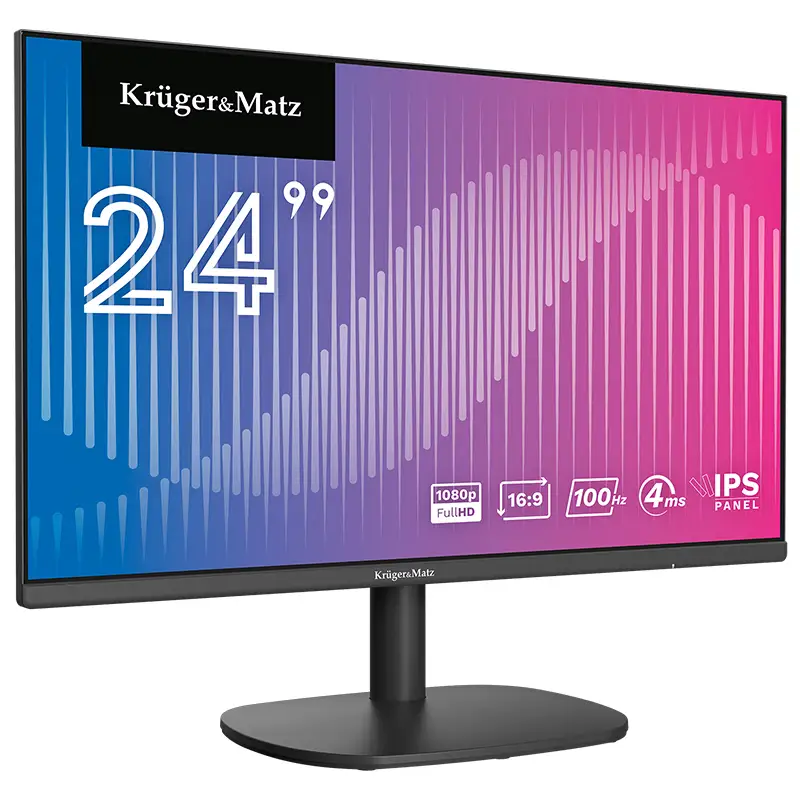 Monitor IPS E-LED 100Hz 4ms 24 inch KRUGER&MATZ KM0198-M24