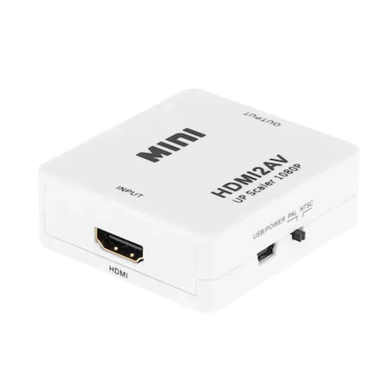 Convertor Hdmi-Rca in-out  CVBS + sunet KOM0982.42398                                                                                                                                                   