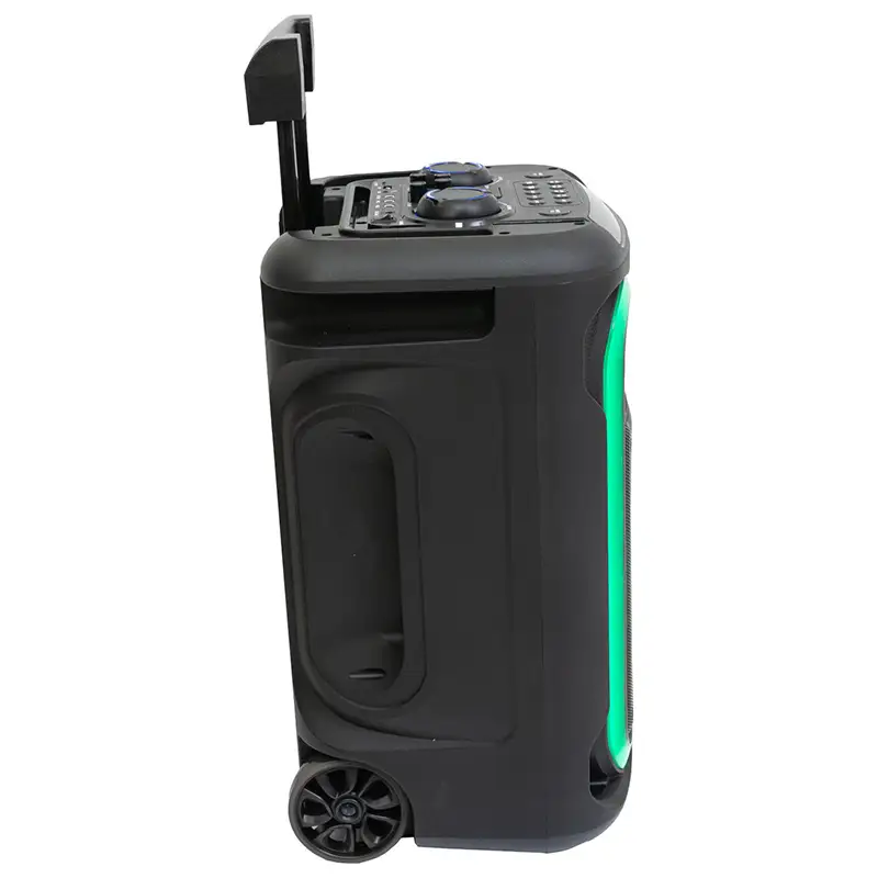 Boxa portabila cu efecte LED 12"/30cm  TWS/ BT/USB/AUX//MSD  MOBILE800