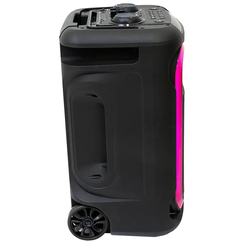 Boxa portabila cu efecte LED 12"/30cm  TWS/ BT/USB/AUX//MSD  MOBILE800