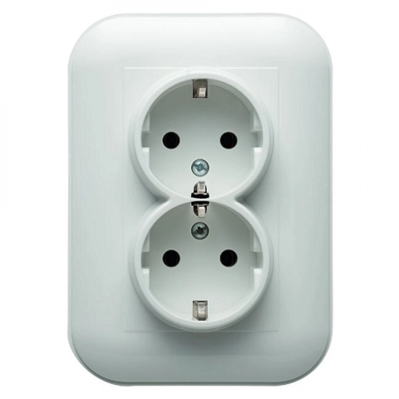 EL0057135  priza schuko dubla ST 45574