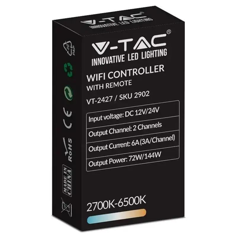 Controler banda LED , 3 in1 , WI-FI , 12 butoane , SKU-2902