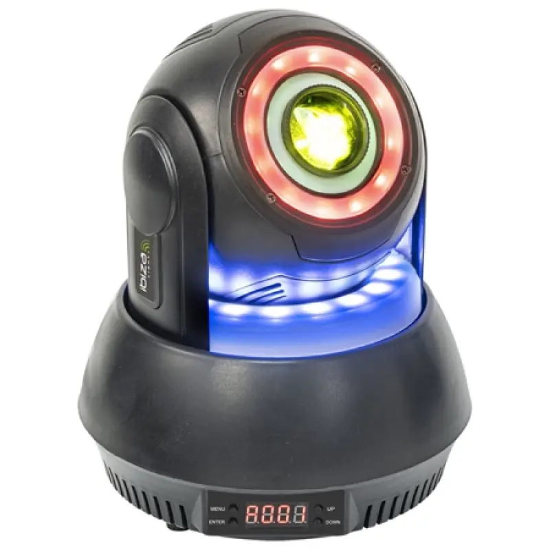 Moving head GOBO 30W RGB + inele luminate  STAR-SPOT-BL