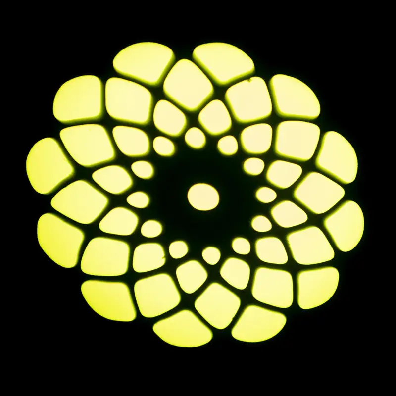 Moving head GOBO 30W RGB + inele luminate  STAR-SPOT-BL