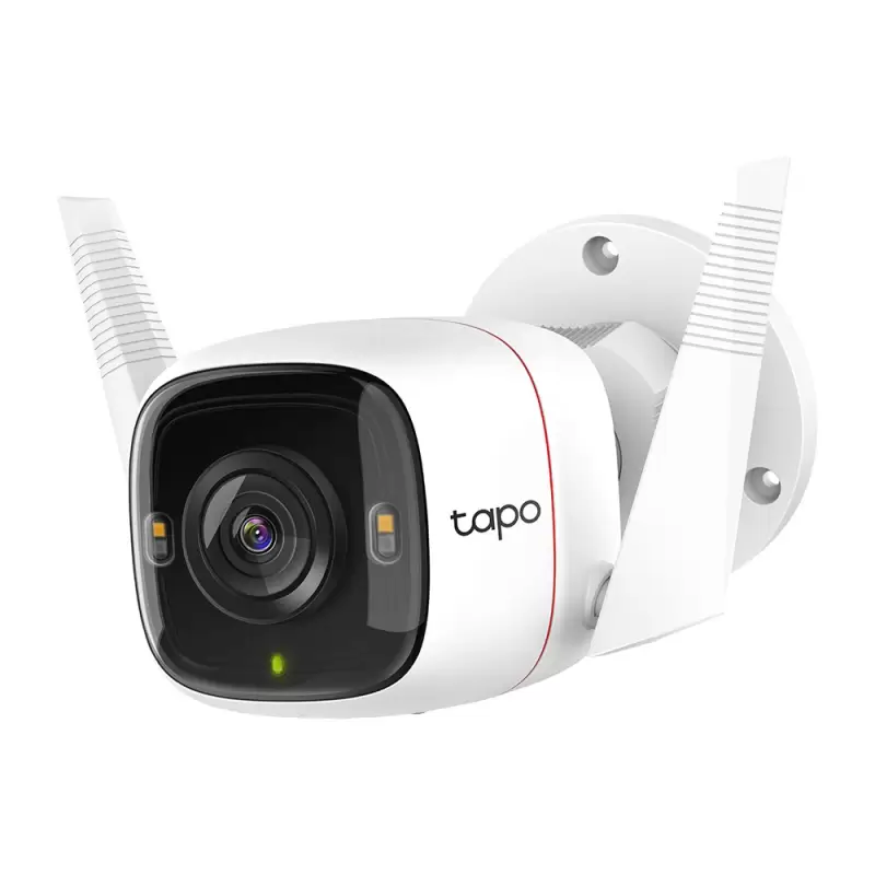 Camera IP de exterior TP-LINK , 2K QHD , IP66, dist. IR 30 m, tip lentila fixa , TAPO C320WS .