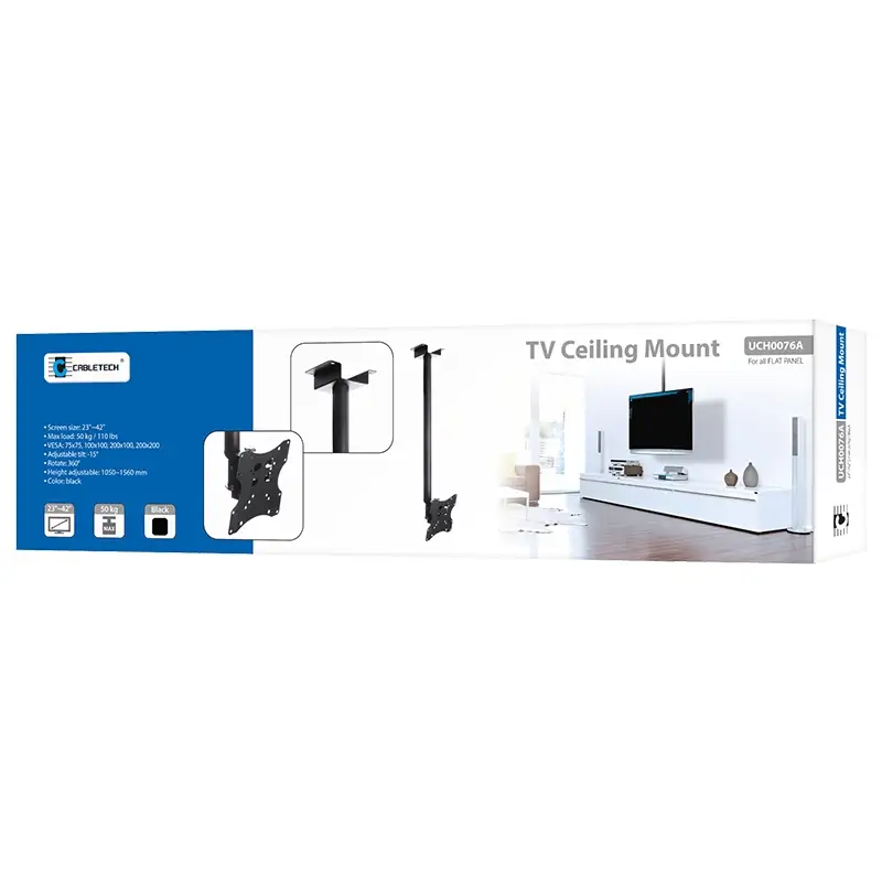 Suport TV de Tavan ,universal reglabil 1050-1560mm uch0076a 20941                                                                                                                                       