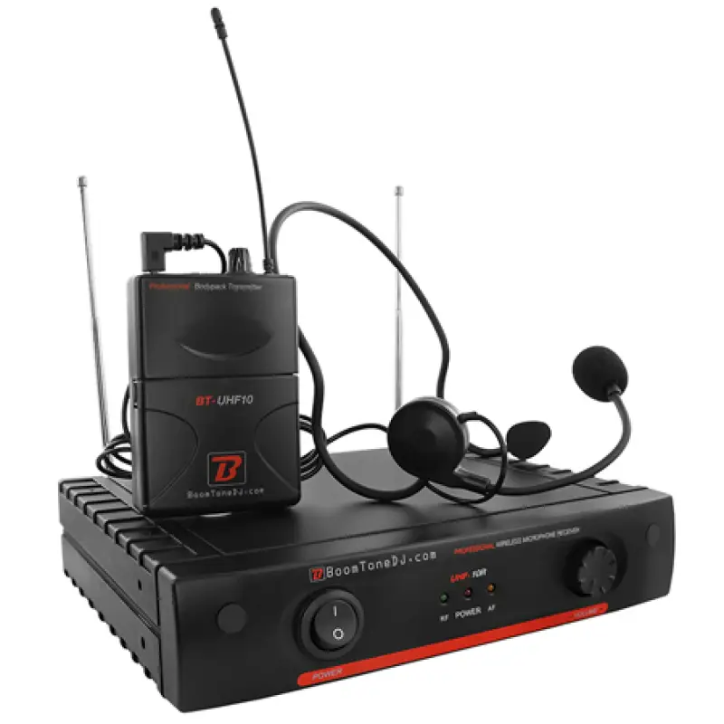 STATIE 1 MICROFON WIRELESS TIP CASCA UHF 539.3 MHZ   UHF 10HL F7