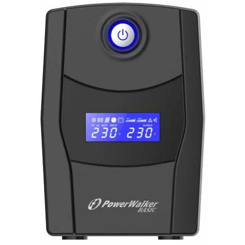 UPS PowerWalker afisaj LCD 600va/350w  ups-lint-V1600STL 47293                                                                                                                                          
