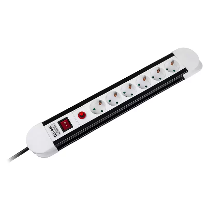 Prelungitor 6p/1.5m d3x1.5mm cu protectie URZ3069-1.5B   47280                                                                                                                                          