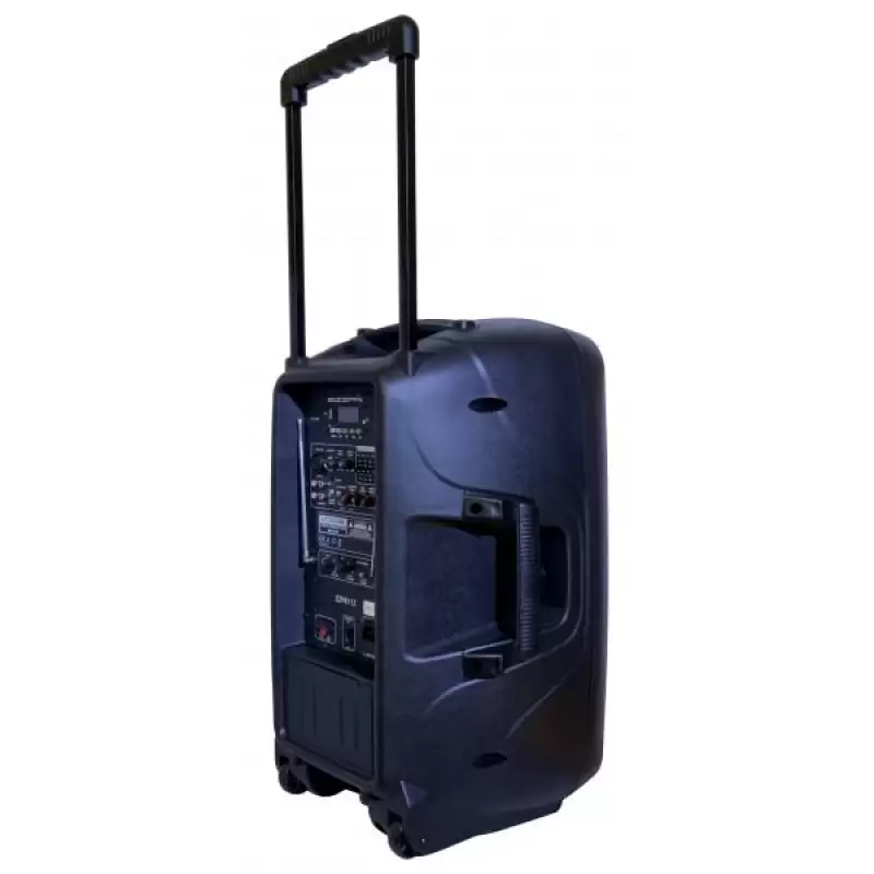 Boxa Activa 12''portabila cu baterie ,Mp3 player BT 2 microfoane wireless ZZPB112 48149                                                                                                                 