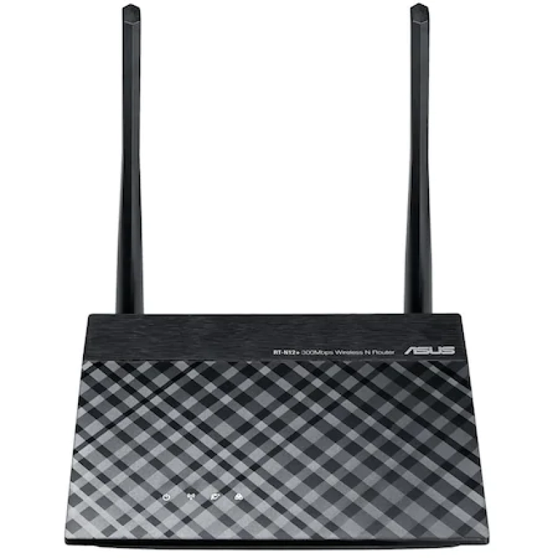Router Asus 4 port 300Mbps RT-N12+ 10/100 2 antene 45671                                                                                                                                                