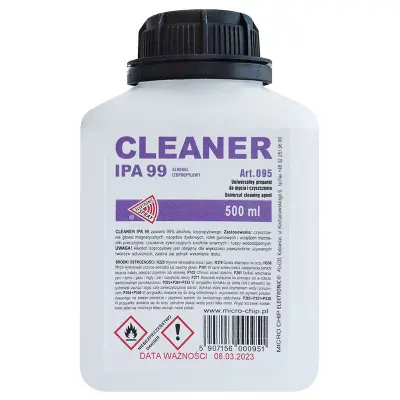 Alcool Izopropilic de inalta calitate IPA 99 500ml Art 095 microchip CHE1661.484