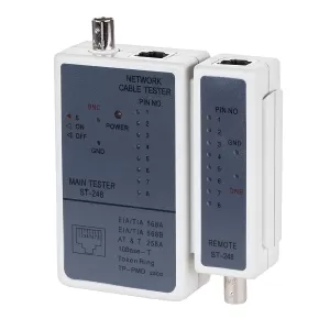 Tester retea RJ45 utp + bnc nar0040.28011                                       