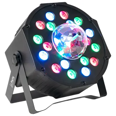 Par Led RGB cu DMX 18 x 1 W PARTY-PAR181 46795                                  