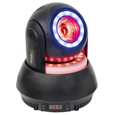 Moving head RGBW 4 IN 1 40W + inele luminate STAR-BEAM-BL
